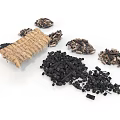 Natural Bamboo Charcoal Household Items For Air Purification And Odor Control