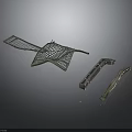 Durable Industrial Equipment Components With Mesh Structure And Tubular Parts