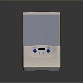 White Laboratory Centrifuge With Open Lid And Bottle Holders On Dark Background