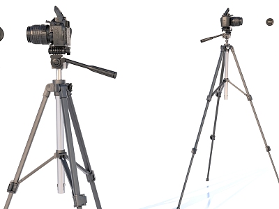 Tripod Camera Digital Equipment 3d model