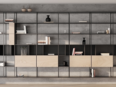 Modern Bookshelf model