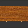 Modern Wooden Shoe Cabinet With Two Drawers And Lower Storage Shelf
