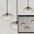Minimalist Modern Irregular Pebble Shaped White Pendant Lights With Golden Hanging Rods And Warm Light