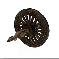 High Quality Automotive Wheel Hub Component With Metal Spokes And Bolted Structure