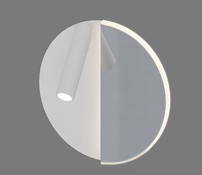 Minimalist Wall Lamp Bedside Lamp Reading Lamp Bedroom Hotel Wall Lamp with Spotlight 3d model