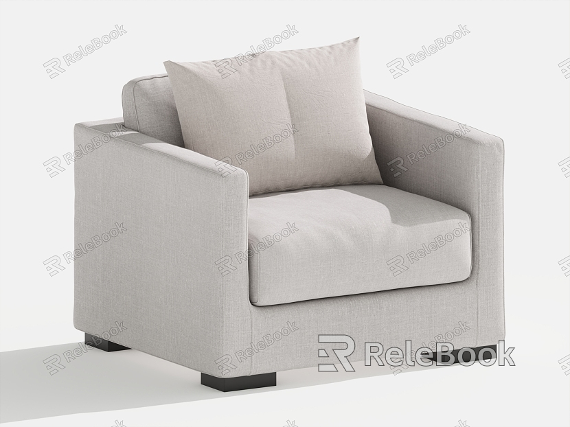 Single Sofa Leisure Chair Single Chair model