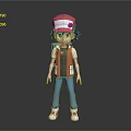 Modern Game Characters Cartoon Characters Virtual Characters Fantasy Characters Magic Characters Virtual Characters Animation Characters 3d model