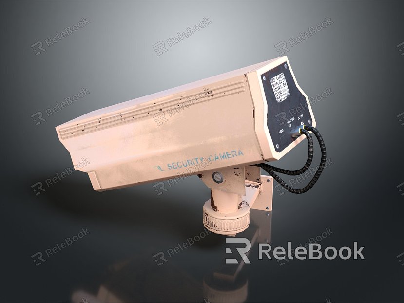 Modern monitor monitoring head security monitoring surveillance camera model