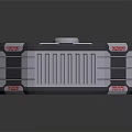 Modern Box Science Fiction Box Science Fiction Box 3d model