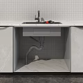 Stainless Steel Kitchen Sink Double Bowl Design With Faucet And Drainer