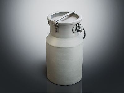 Modern Milk Bucket 3d model