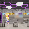 Modern wind store 3d model