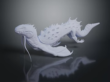 Modern Monster Lizard Monster Ttroll (ID:ggajh558500)