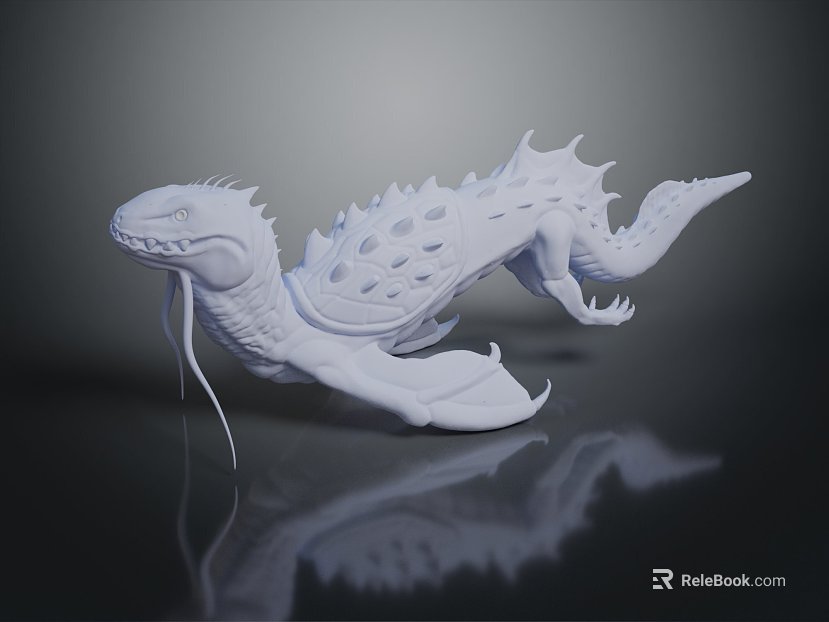 Modern Monster Lizard Monster Ttroll texture