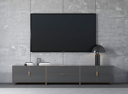 Modern TV Cabinet 3d model