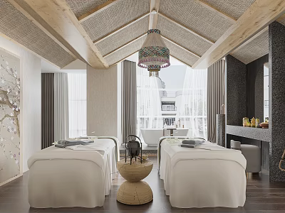 Quiet SPA Beauty Salon 3d model
