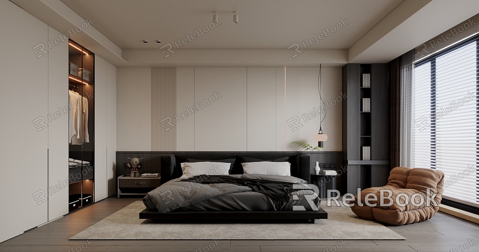 Minimalist Bedroom model