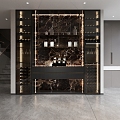 Wine Cabinet 3d model