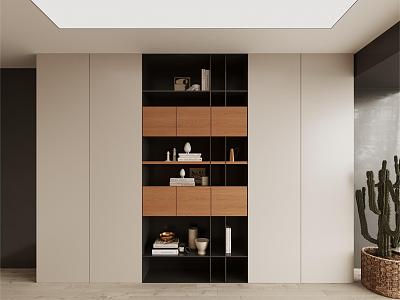 Modern Combination Decorative Cabinet Bookcase model