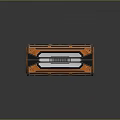 Modern Science Fiction Box Science Fiction Box Military Box Password Box 3d model