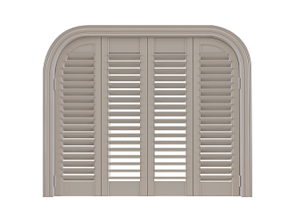 Modern Blinds Rounded Blinds 3d model