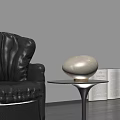 Modern Oval White Table Lamp With Gold Base For Living Room Home Decor