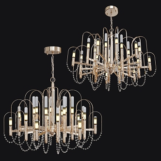 Chandelier Lamps Lighting Lamps Decorative Lamps 3d model