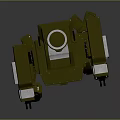 Robot Assistant Small Robot Butler Robot Butler Figure Game Figure 3d model