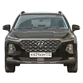 Hyundai SUV Exterior And Interior Features 3d model