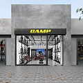 Bicycle Shop Showroom With Various Bikes Displayed On Shelves And Racks