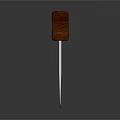 High Quality Kitchen Knife With Stainless Steel Blade And Wooden Handle For Home Cooking