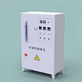 Industrial Energy Saving Combustion Aids Machine with Control Panel and Safety Warning Label
