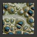 Detailed 3D Garden Landscape Model with Mountainous Terrain Winding River and Scenic Paths