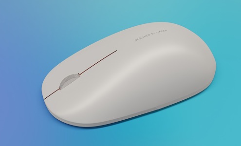 Millet mouse office wireless mouse 3d model