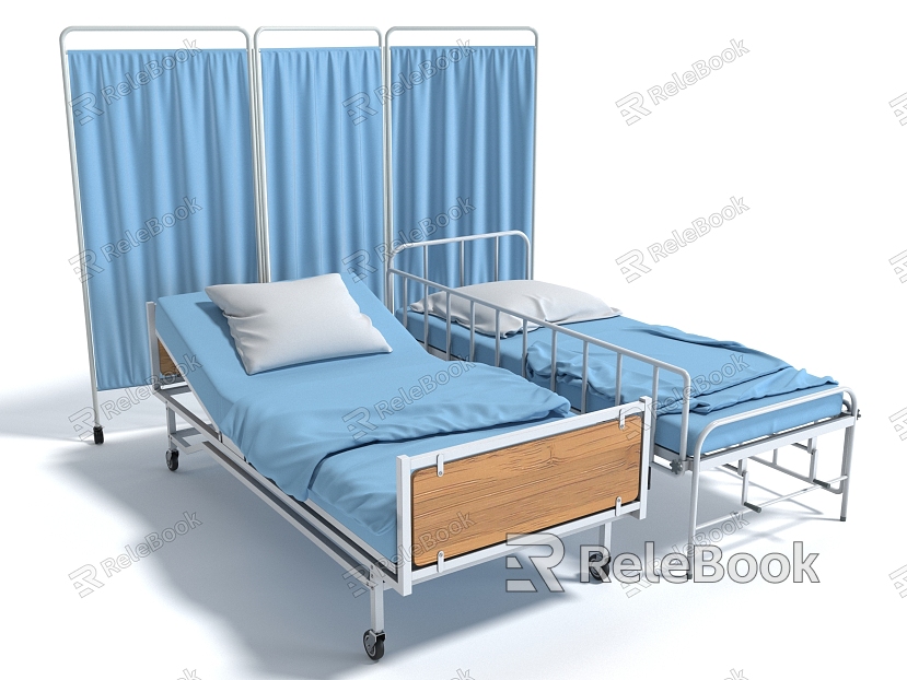 Style Medical Equipment Bed Single Bed model