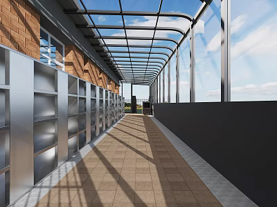 modern sun room outdoor building pavilion canopy sun room 3d model