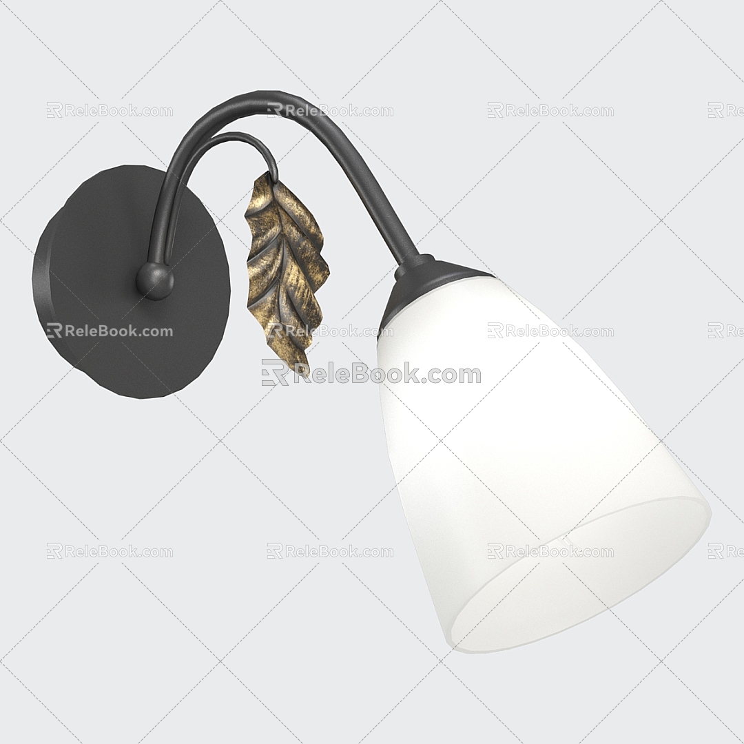 Nordic Minimalist Wall Lamp Wall Lamp Minimalist Wall Lamp 3d model