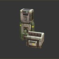 Sci-fi Items Sci-fi Components High-tech Components Sci-fi Equipment Sci-fi Scene Sci-fi Environment Game Scene 3d model