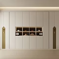 Modern White Bookcase With Open Display Shelves And Decorative Items Design