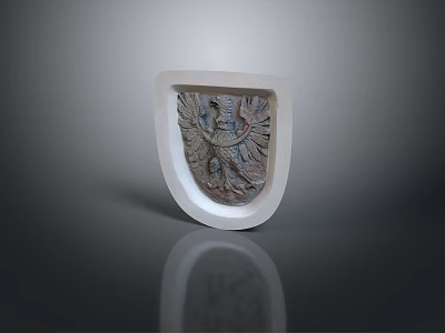 Medieval Shield Ancient Shield Defensive Weapon Ancient Shield Iron Shield Protective Shield Wooden Shield 3d model