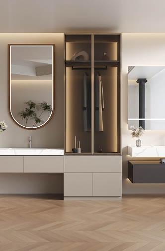 Toilet Bathroom Cabinet Washing Table Toilet Urinal Shower 3d model