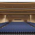 Modern Conference Hall Multi-function Hall Report Hall 3d model