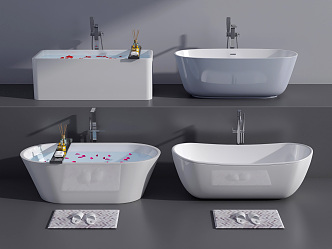 Modern Bathtub 3d model