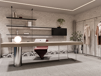 Clothing Office 3d model