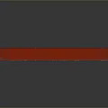 Red Long Strip Metal Part With Smooth Surface And Metallic Finish