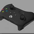 Gray Xbox Game Controller With Colorful ABXY Buttons And Ergonomic Design