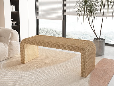 Rattan Furniture Rattan Coffee Table Writing Desk model