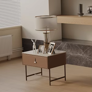 Modern Bedside Cabinet 3d model