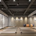 Modern Fitness Studio With Pilates Reformer Equipment And Training Space Interior