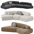 Italian Poliform Multiplayer Sofa Collection 3d model